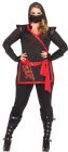 Women's Plus Size Ninja Assassin Costume - Adult 1X/2X