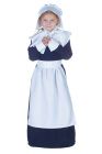 Girl's Pilgrim Girl Costume - Child S (4 - 6)