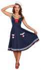Women's All Aboard Costume - Adult S (2 - 6)