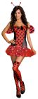 Women's Light Me Up Ladybug Costume - Adult XL (14 - 16)