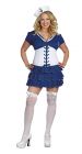 Women's Plus Size She's On Sail Costume - Adult XL (14 - 16)