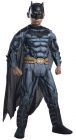 Boy's Deluxe Photo-Real Muscle Chest Batman Costume - Child Small