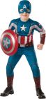 Boy's Captain America Costume - Child Large