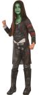 Girl's Deluxe Gamora Costume - Guardians Of The Galaxy - Child Small