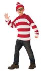Boy's Deluxe Where's Waldo Costume - Child Small