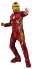 Boy's Deluxe Iron Man "Mark 50" Costume - Avengers 4 - Child Small