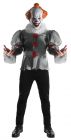 Men's Deluxe Pennywise Costume - IT - Adult OSFM