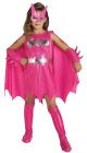 Girl's Deluxe Pink Batgirl Costume - Child Small