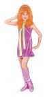 Girl's Daphne Costume - Scooby-Doo - Child Large