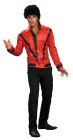 Men's Red Thriller Michael Jackson Jacket - Adult Large