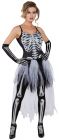 Women's Sexy Skeleton Costume - Adult Small
