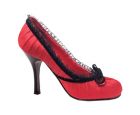 Women's Lacey Doll Pump - Red - Women's Shoe 7
