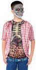 Skeleton With Guts Shirt - Child L (10 - 12)