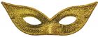 Lame Harlequin Mask - Gold