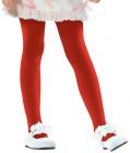 Child Opaque Tights - Red - Child X-Large