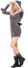 Women's Cozy Shark Costume - Adult Small