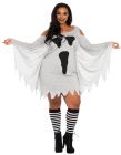 Women's Plus Size Jersey Ghost Dress - Adult 1X/2X