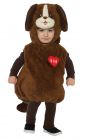 Build-A-Bear Playful Pup Belly Baby - Toddler Large (2 - 4T)