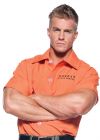 Orange Prisoner Shirt - Adult OSFM