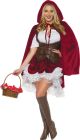 Women's Deluxe Red Riding Hood Costume - Adult Large