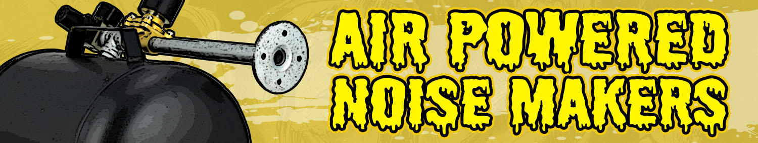 Air Powered Noise Makers