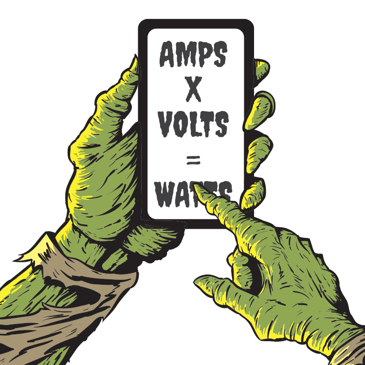 Volts, Watts, Amps Converter Tool