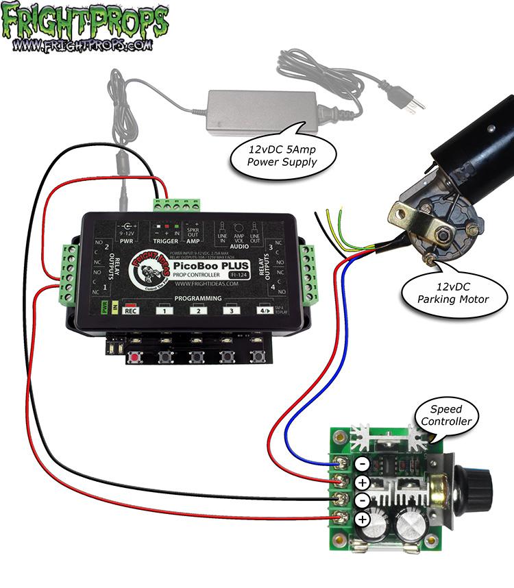 Wiring Motors With Speed Control 
