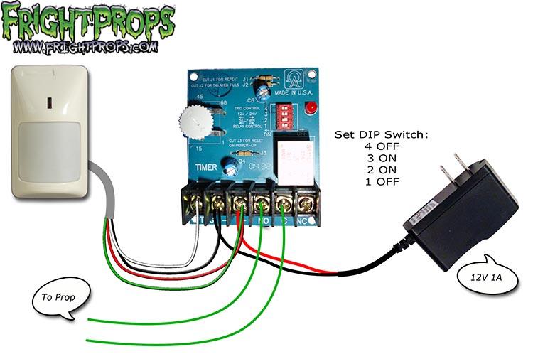 Triggering contact closure devices with the Simple Timer…