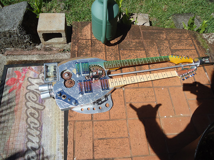 Door Warrior Guitar for Halloween '15