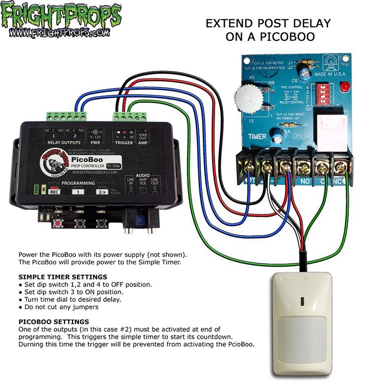 Extend Post Delay Time on a PicoBoo