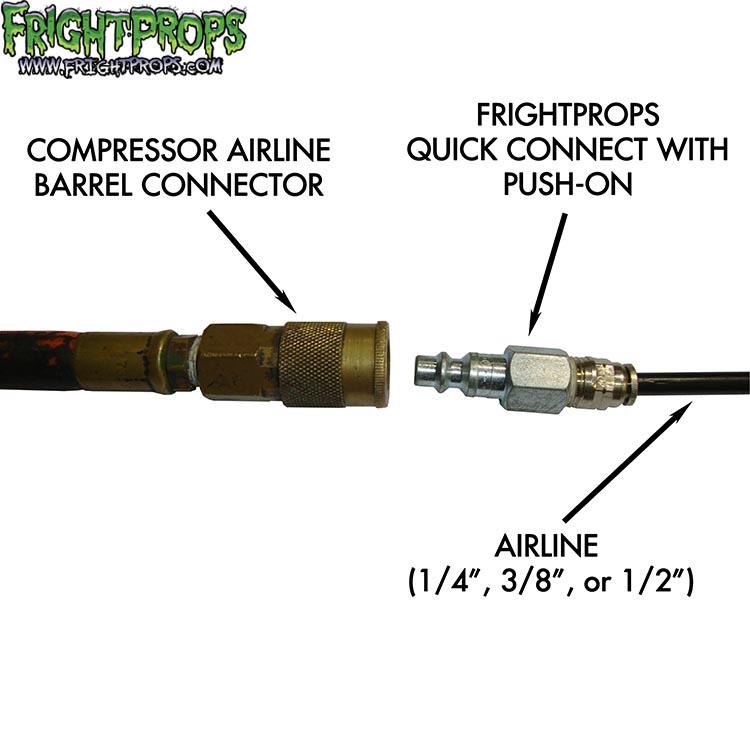 Quck Connect with Push-On