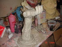 Making a reproduction mold of an arm